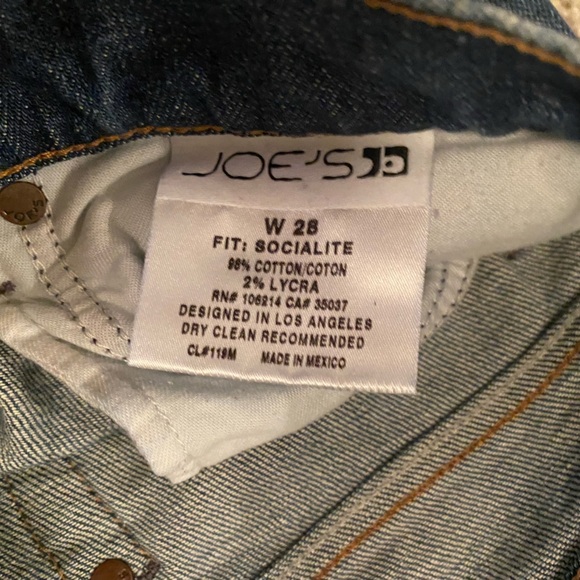 Joe’s Jeans ‘The Socialite’ Moby Blue Bootcut Size 28 - Picture 4 of 9